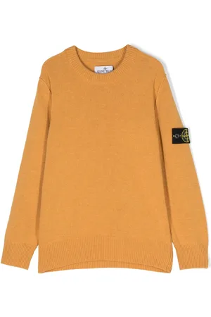Stone Island Mélange crew-neck jumper