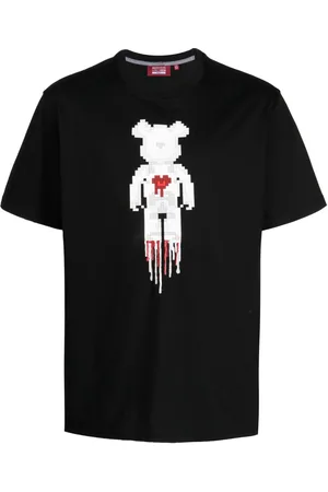 MOSTLY HEARD RARELY SEEN Bear-print cotton T-shirt