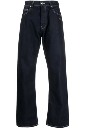 OFF-WHITE Logo-embroidered skate jeans