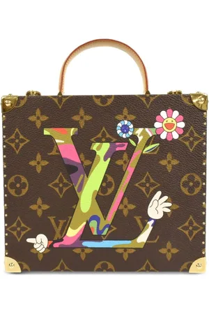 Louis Vuitton x Takashi Murakami 2000s Pre-owned Monogram Panda Jewellery Case - Brown