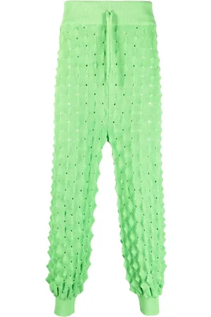 HENRIK VIBSKOV Ribbed waist spike-knit paint