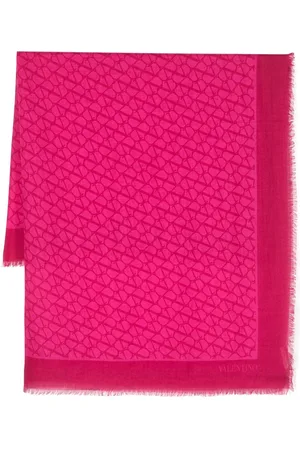 VALENTINO GARAVANI Toile Iconographe cashmere blend scarf