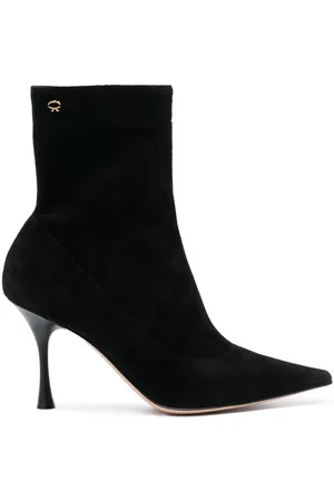 Gianvito Rossi Dunn 90mm suede ankle boots