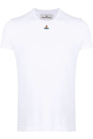 Vivienne Westwood Orb logo-embroidery cotton T-shirt