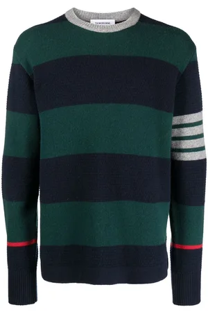 Thom Browne 4-bar knitted jumper