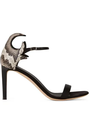 Giuseppe Zanotti Nyco 85mm snakeskin-effect sandals