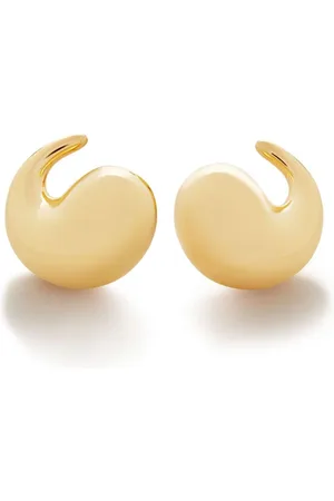 Monica Vinader Nura vermeil wrap earrings