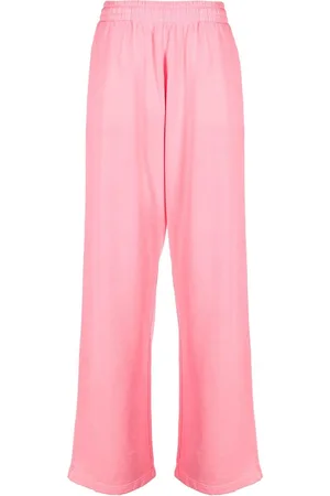 Mainless Distressed cotton track trousers