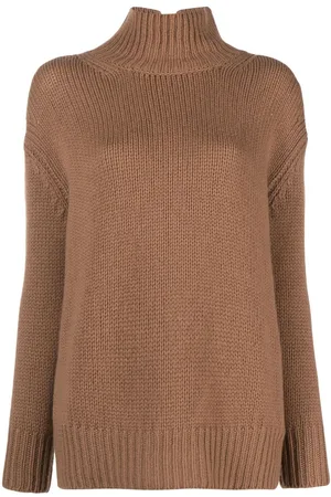 LISKA High-neck cashmere jumper