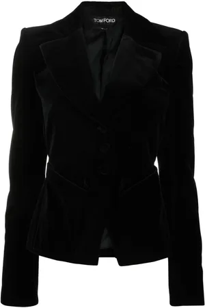 Tom Ford Adjustable cotton-velvet blazer