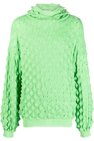 HENRIK VIBSKOV Open-knit hoodie