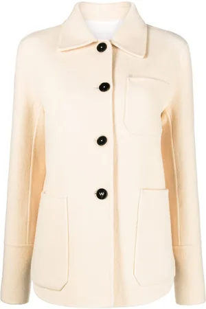 Jil Sander Button-up wool shirt jacket