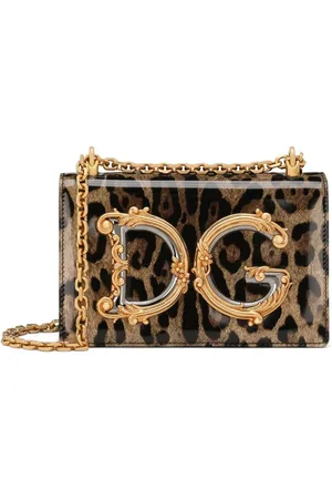 Dolce & Gabbana DG Girls leopard-print crossbody bag