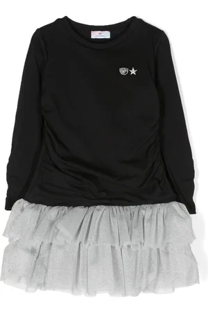 Chiara Ferragni Eyelike logo-embroidered tutu dress