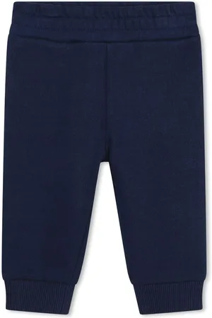 Kenzo Logo-embossed cotton track pants