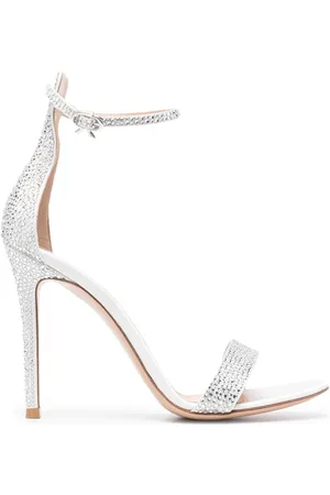 Gianvito Rossi Crystal-embellished 110mm sandals