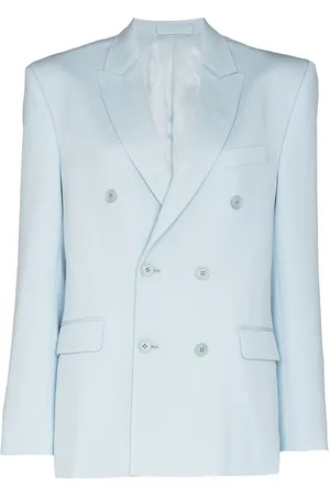 WARDROBE.NYC Double-breasted wool blazer