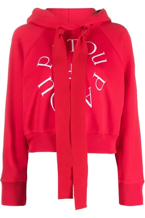 Patou Medallion logo-embroidered cotton hoodie