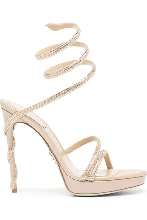 RENE CAOVILLA Margot 120mm crystal-embellished sandals