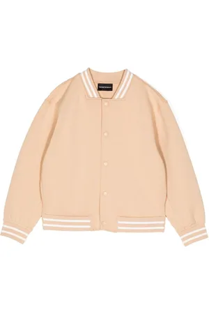 Emporio Armani Logo-patch bomber jacket