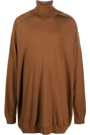 SOCIÉTÉ ANONYME Roll-neck longline wool jumper