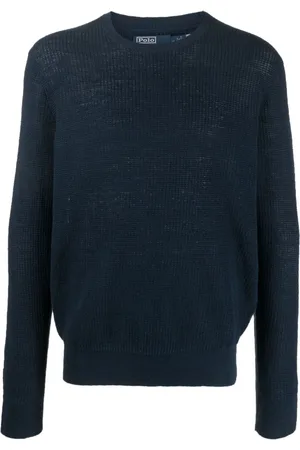 Ralph Lauren Crew-neck knitted linen jumper