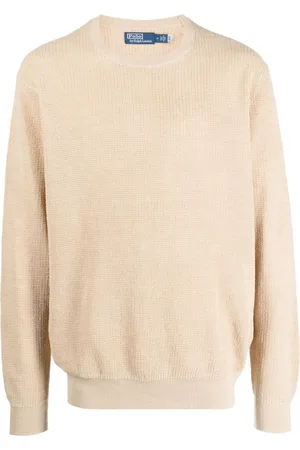 Ralph Lauren Crew-neck knitted linen jumper