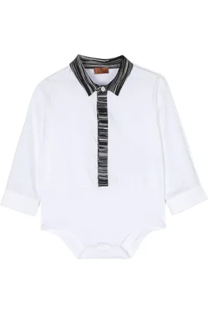 Missoni Stripe-print trim bodysuit