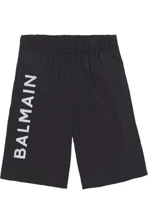 Balmain Logo-print swim shorts