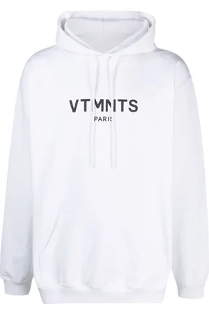 VTMNTS Logo-print drawstring hoodie