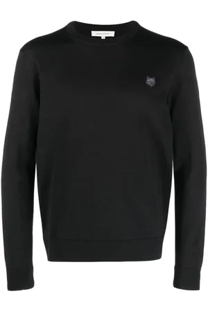 Maison Kitsuné Logo-appliqué crew-neck sweatshirt