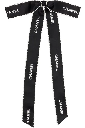 CHANEL 1990-2000s bow ribbon brooch