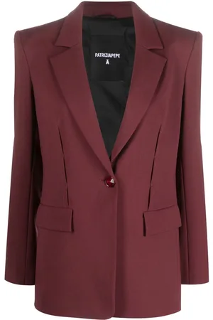 Patrizia Pepe Essential single-breasted blazer