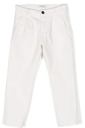 Paolo Pecora Pleat-detail cotton trousers
