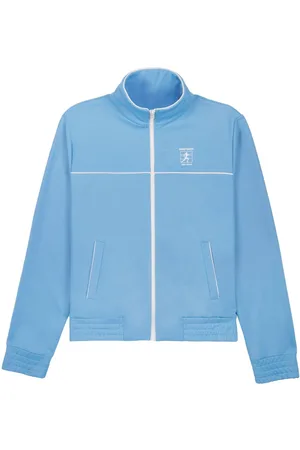Sporty & Rich Logo-print zip-up jacket