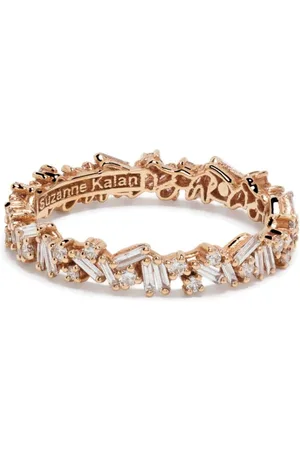 Suzanne Kalan 18kt rose Classic Icon Fireworks diamond eternity band