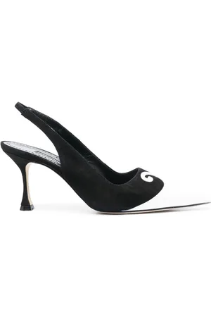 Manolo Blahnik Zaboru 75mm slingback pumps