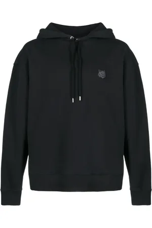 Maison Kitsuné Fox-motif cotton hoodie
