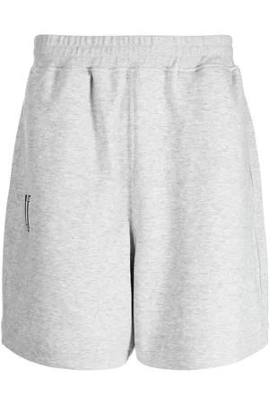 Izzue Logo-print jersey-fleece shorts