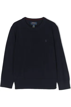 Ralph Lauren Polo Pony-embroidered fine-knit jumper