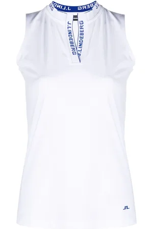 J Lindeberg Leya logo-tape top