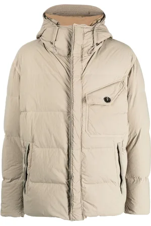 Ten Cate Padded drawstring-hooded jacket