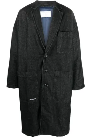 SOCIÉTÉ ANONYME Single-breasted denim coat