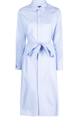 Ralph Lauren Belted cotton poplin shirtdress