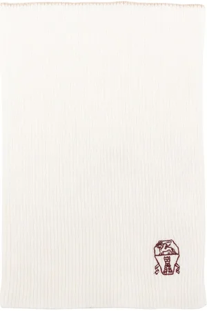 Brunello Cucinelli Embroidered cashmere neck warmer