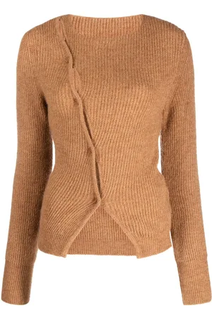 Jacquemus La maille Pau asymmetric cardigan