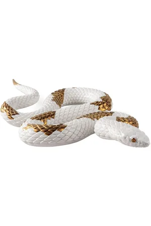 LLADRÒ Sopper Snake porcelain sculpture