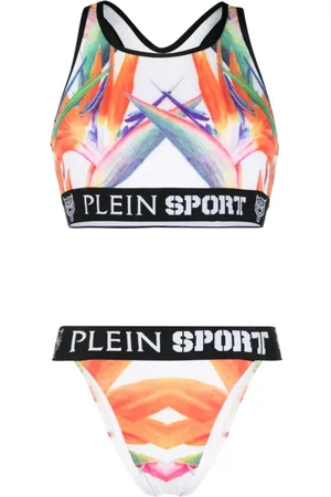 Philipp Plein Flowers bikini set