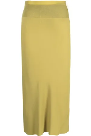 Rick Owens Elasticated-waist midi skirt
