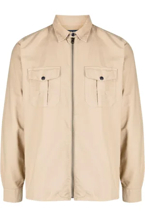 Ralph Lauren Long-sleeve cotton zipped shirt